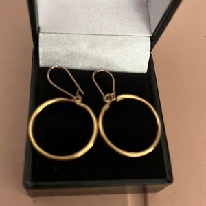 Vintage super simple Italian earrings